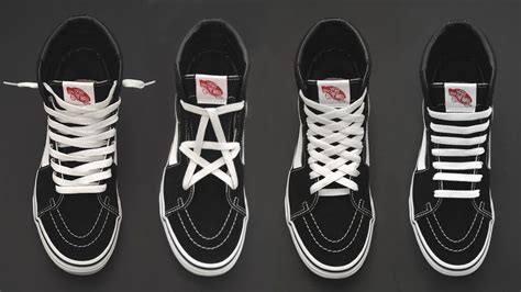 how do you lace vans shoes|cool laces for vans.